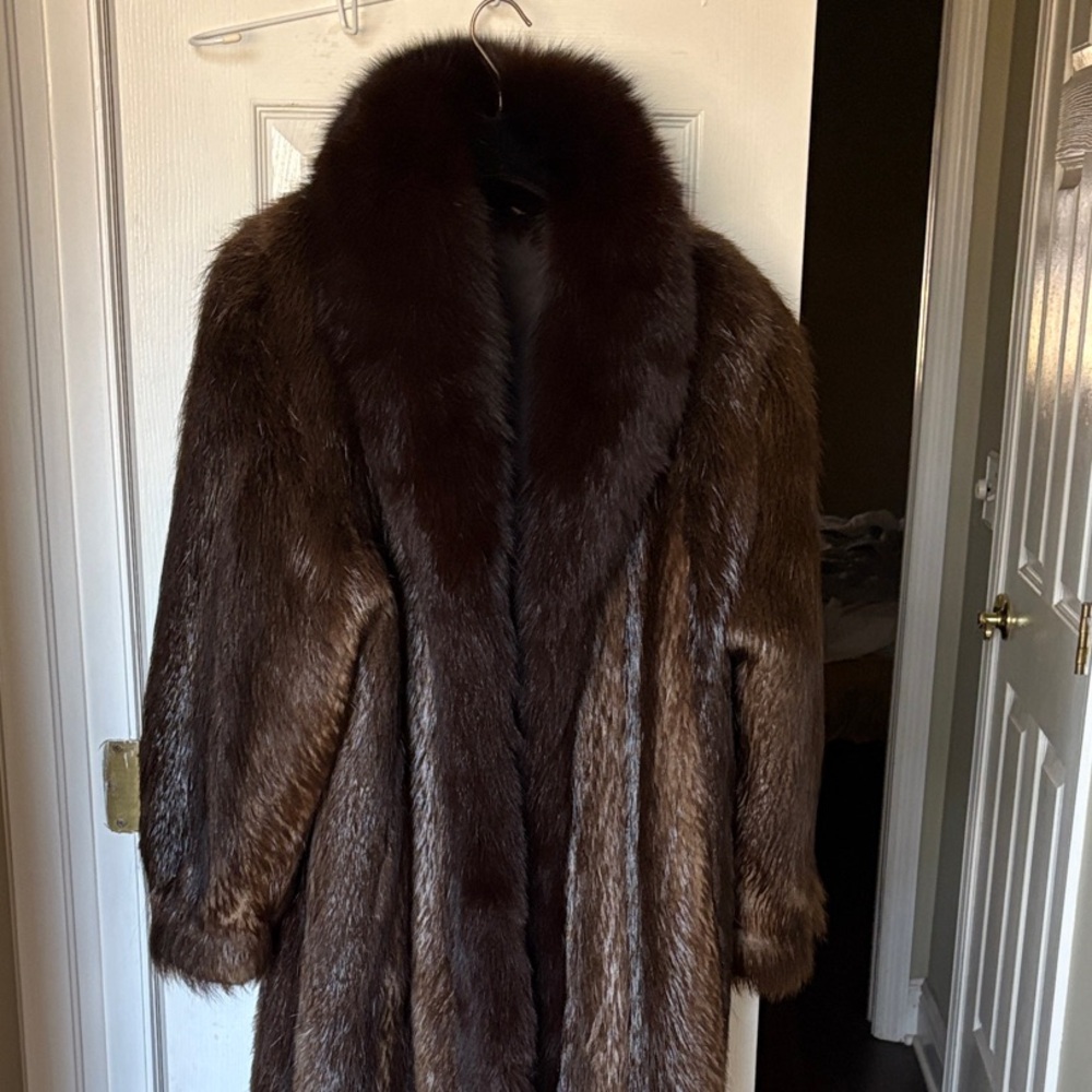 Elegant Full Length Mink Coat